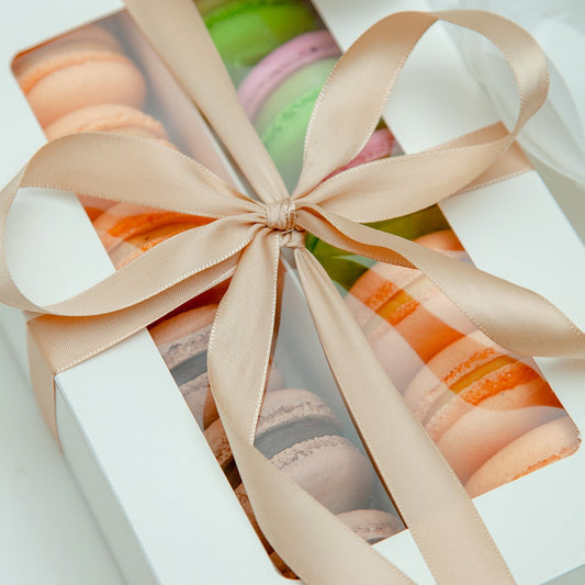 YBLN Collection Signature macaron box, 12 pieces, four flavours, Calgary